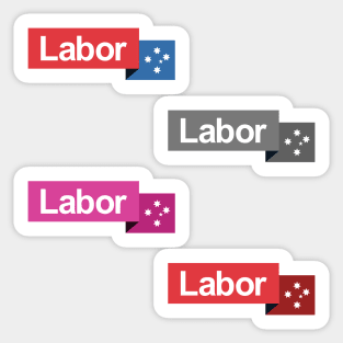 Labor - Australian Politics - Anthony Albanese Sticker